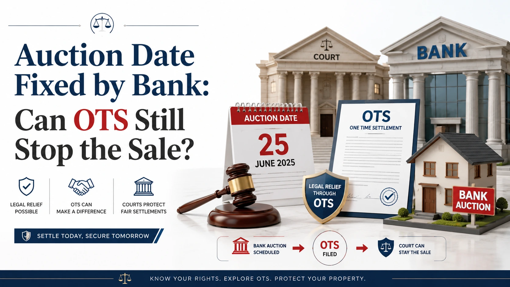 Auction Date Fixed by Bank: Can OTS Still Stop the Sale?