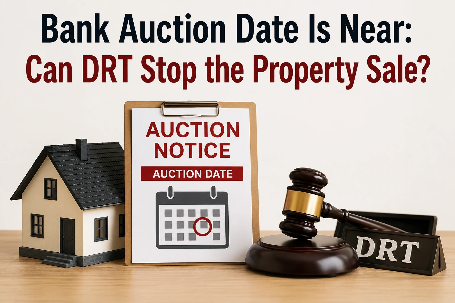 Bank Auction Date Is Near: Can DRT Stop the Property Sale?