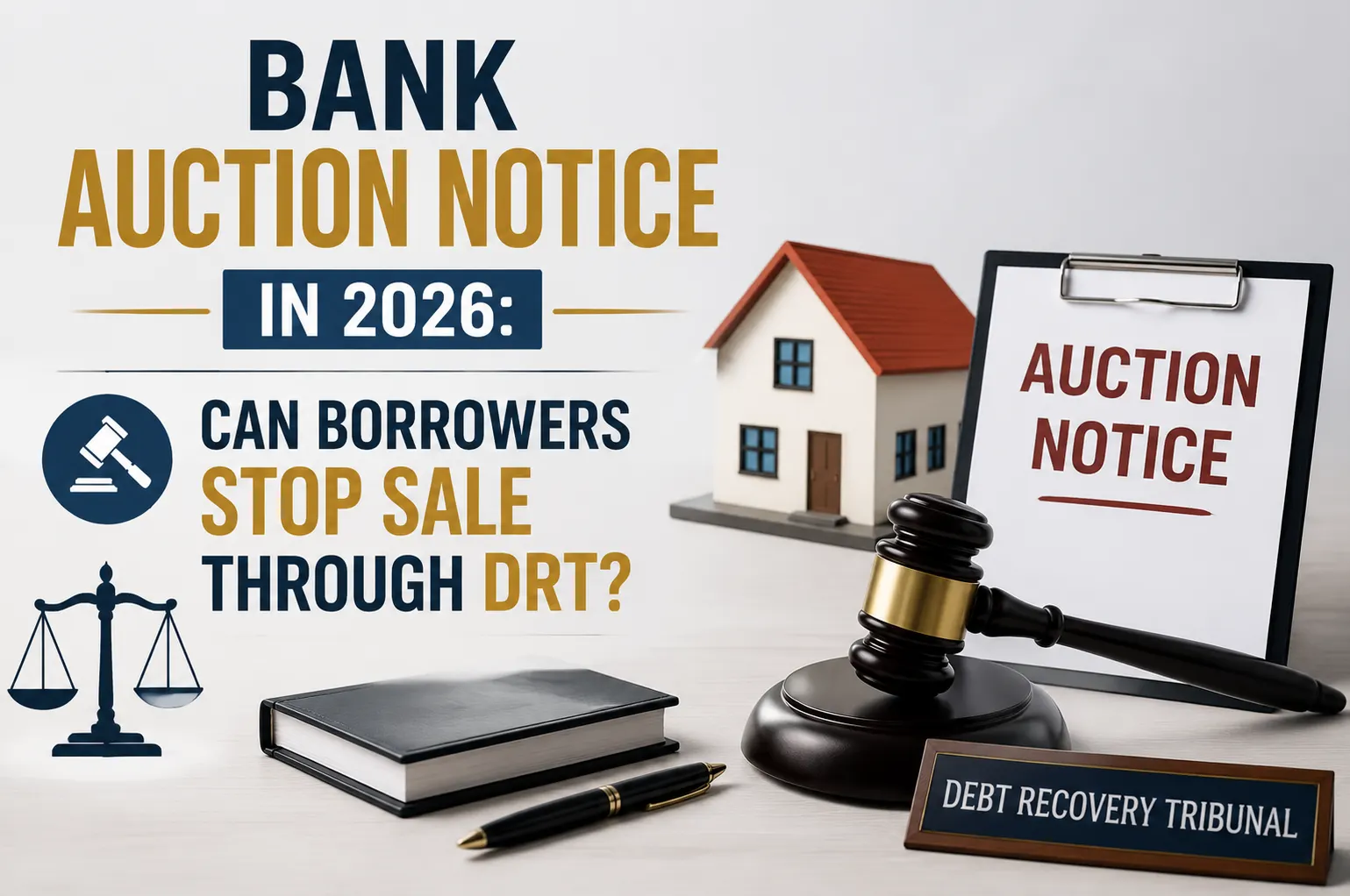 Bank Auction Notice in 2026: DRT Relief