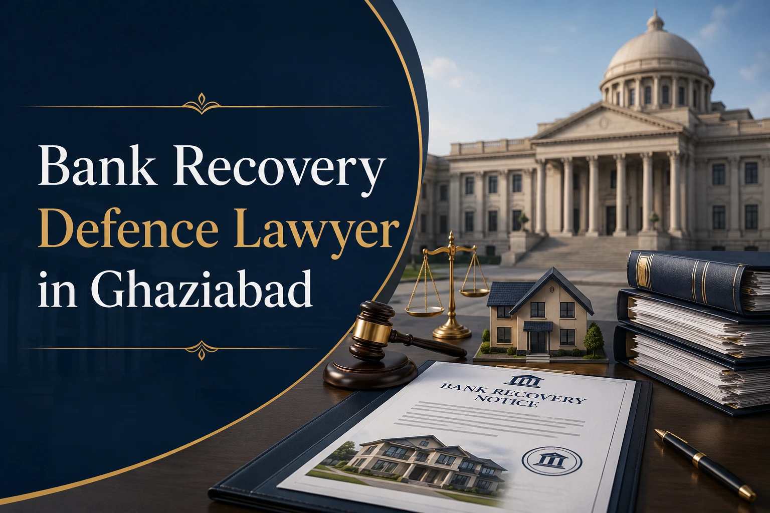 Bank recovery defence lawyer in Ghaziabad for borrowers and guarantors