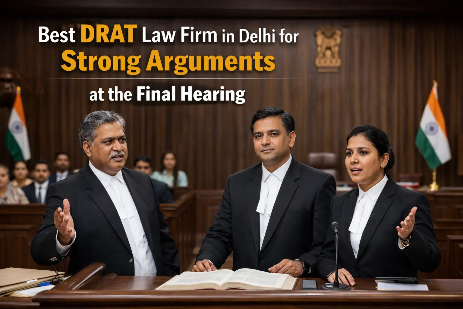Best DRAT Law Firm in Delhi for Strong Arguments at the Final Hearing