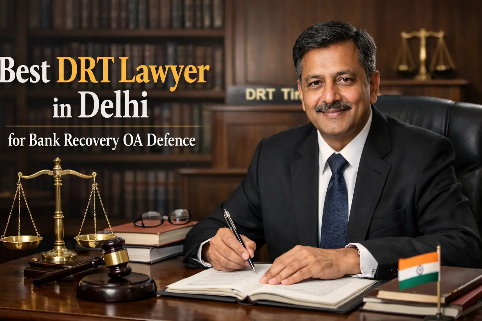 Best DRT Lawyer in Delhi for Bank Recovery OA Defence