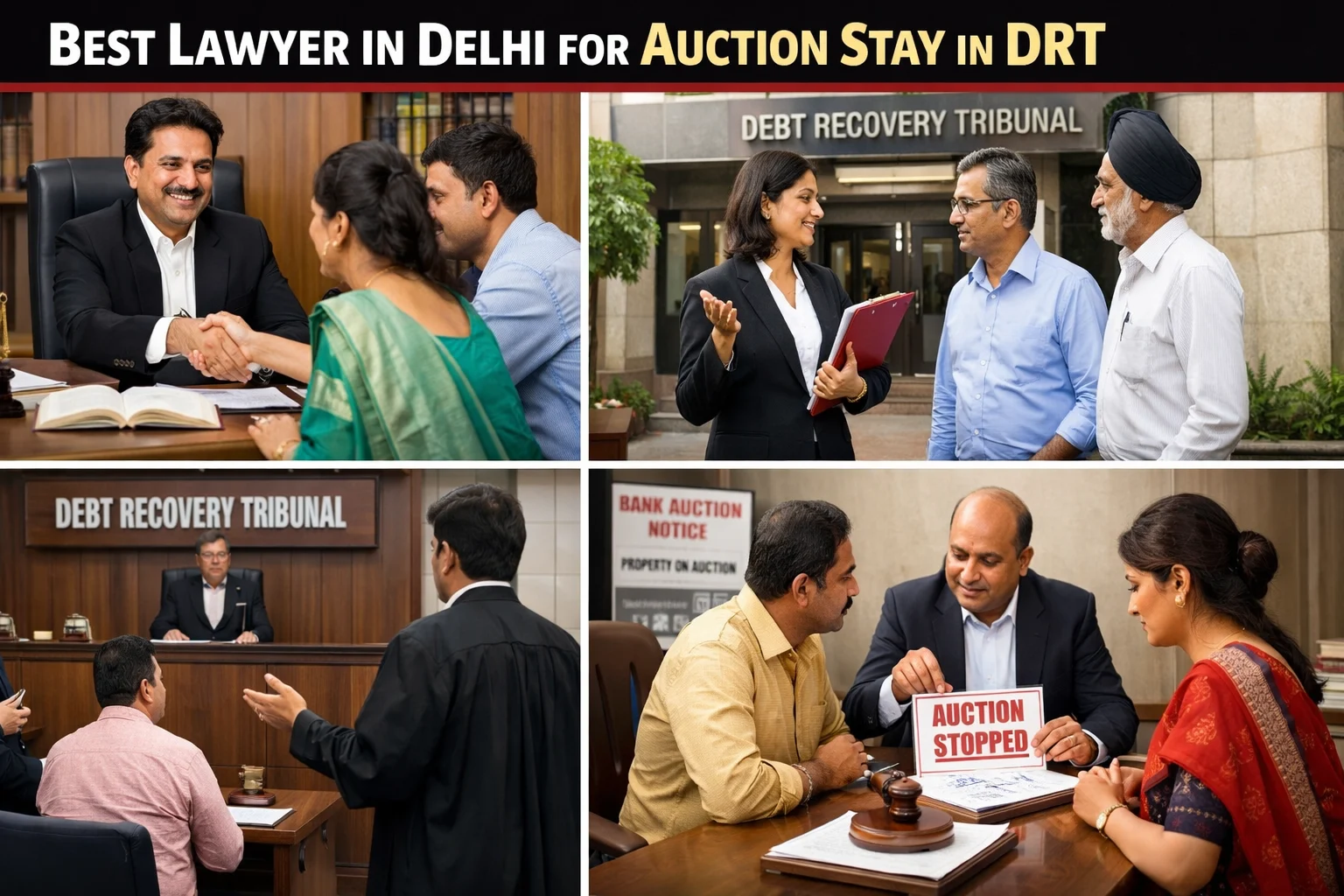 Best Lawyer in Delhi for Auction Stay in DRT