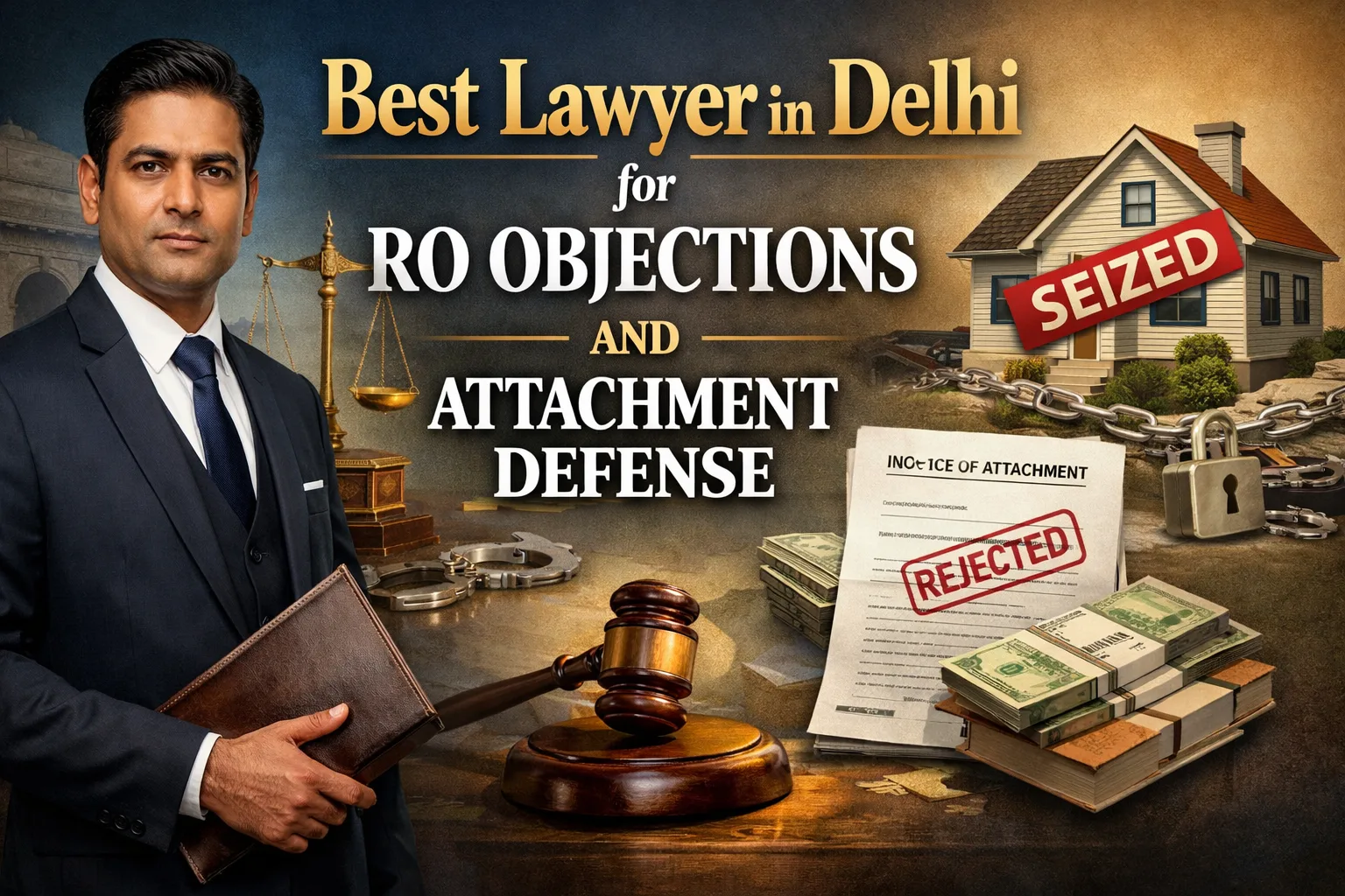 Best Lawyer in Delhi for RO Objections and Attachment Defense