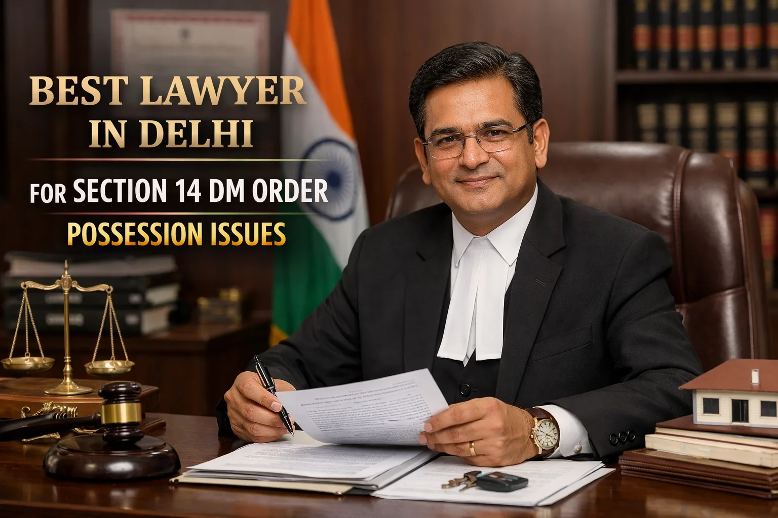 Best Lawyer in Delhi for Section 14 DM Order Possession Issues