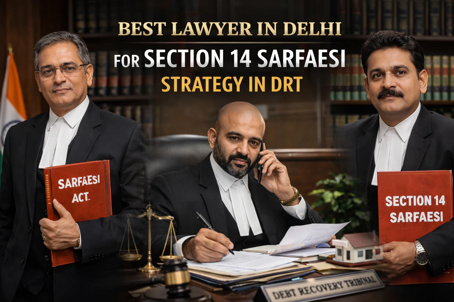 Best Lawyer in Delhi for Section 14 SARFAESI Strategy in DRT