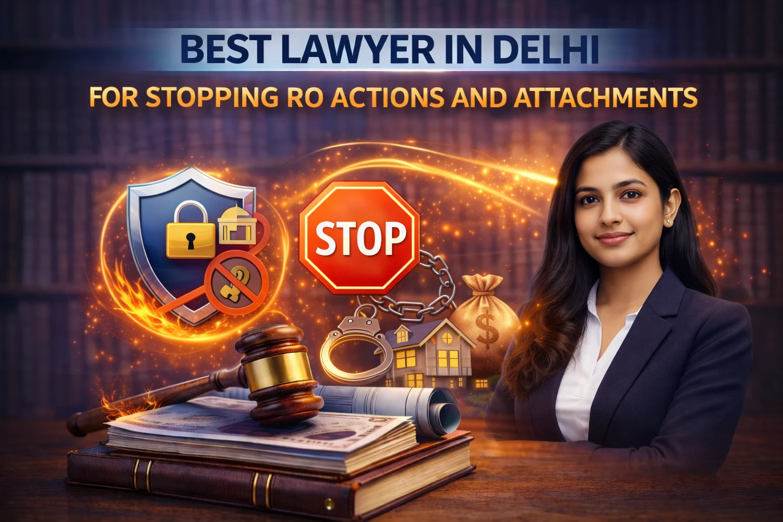 Best Lawyer in Delhi for Stopping RO Actions and Attachments