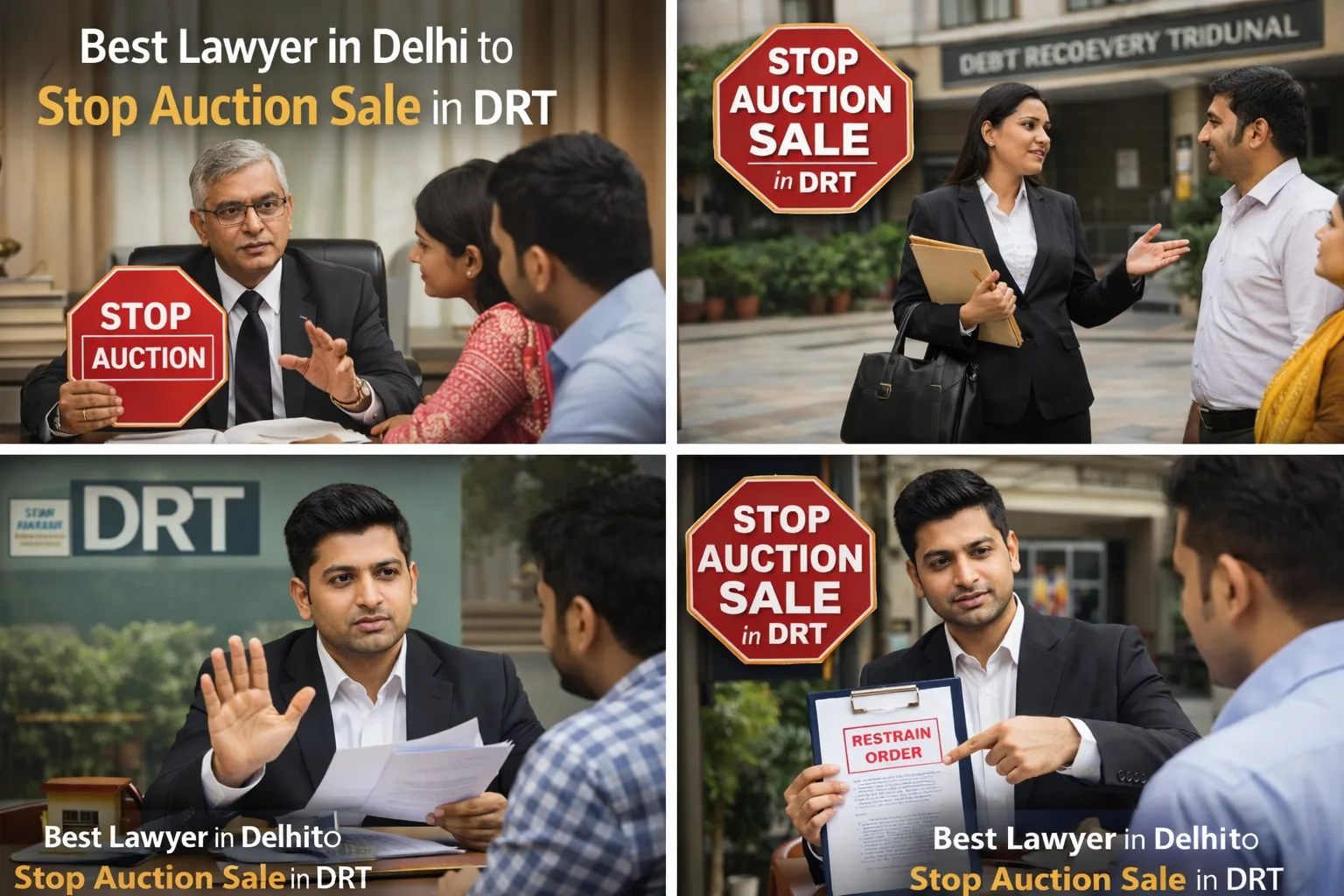 Best Lawyer in Delhi to Stop Auction Sale in DRT