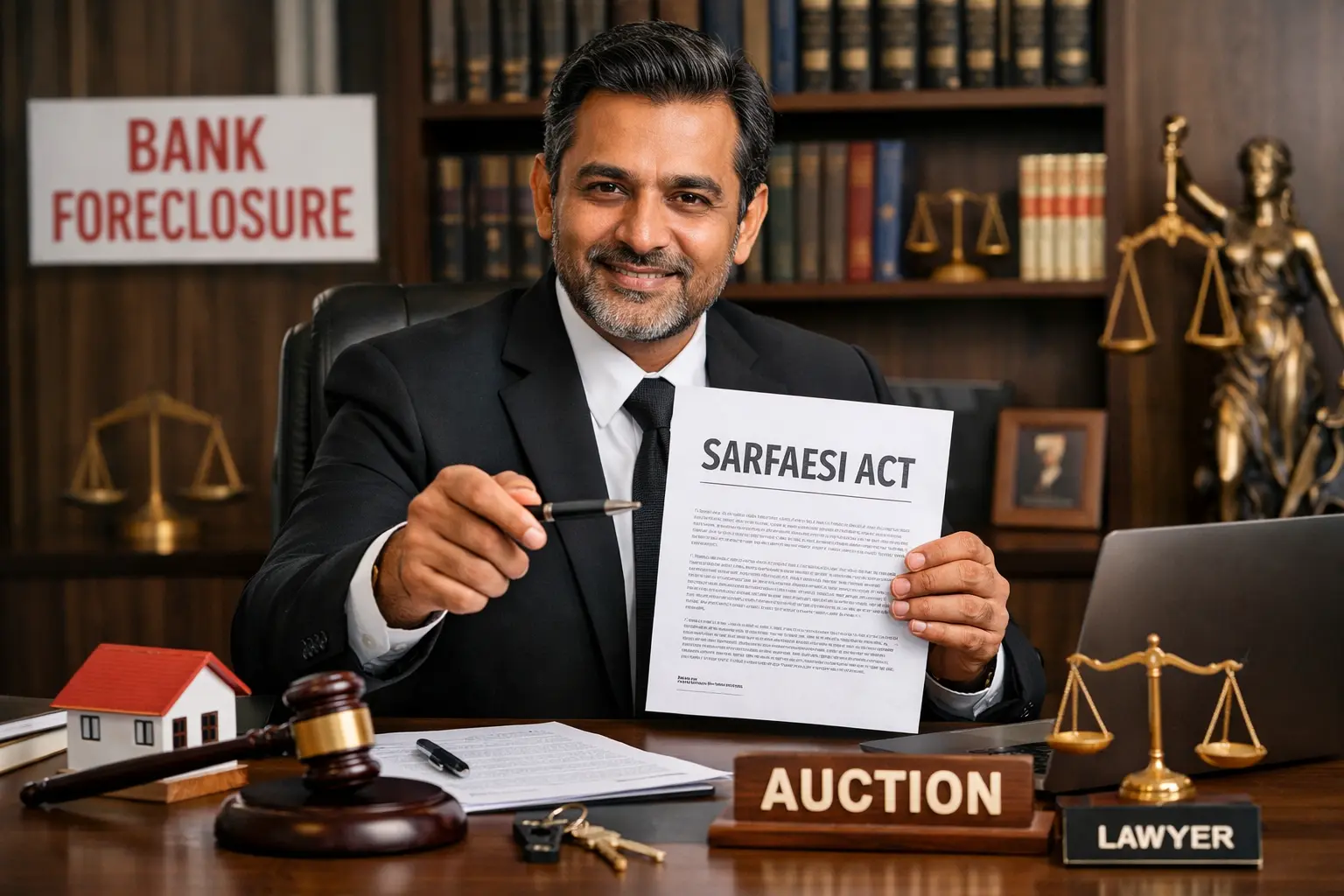 Best SARFAESI Act Lawyer in Delhi for Possession and Auction Disputes