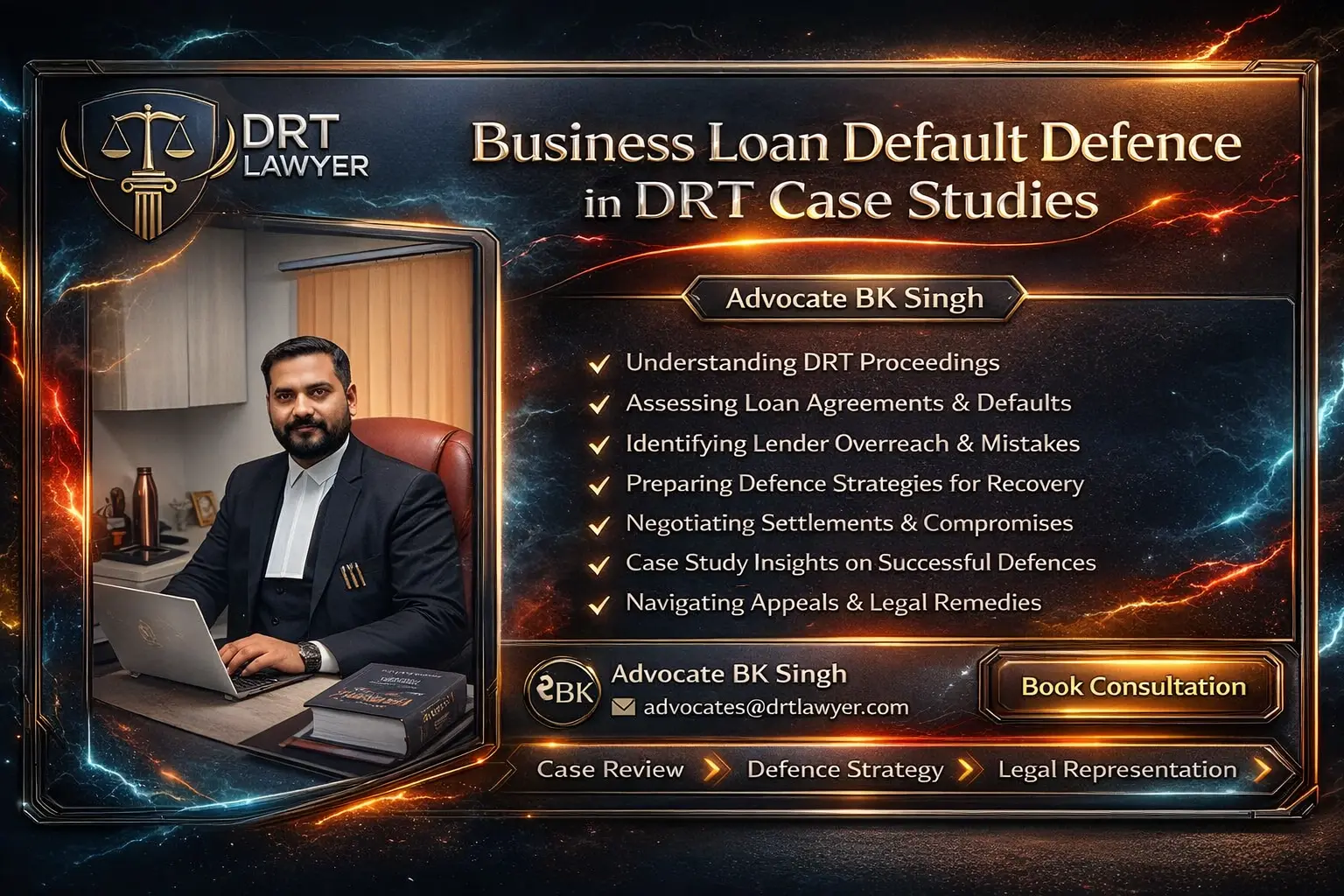 Business Loan Default Defence in DRT Case Studies