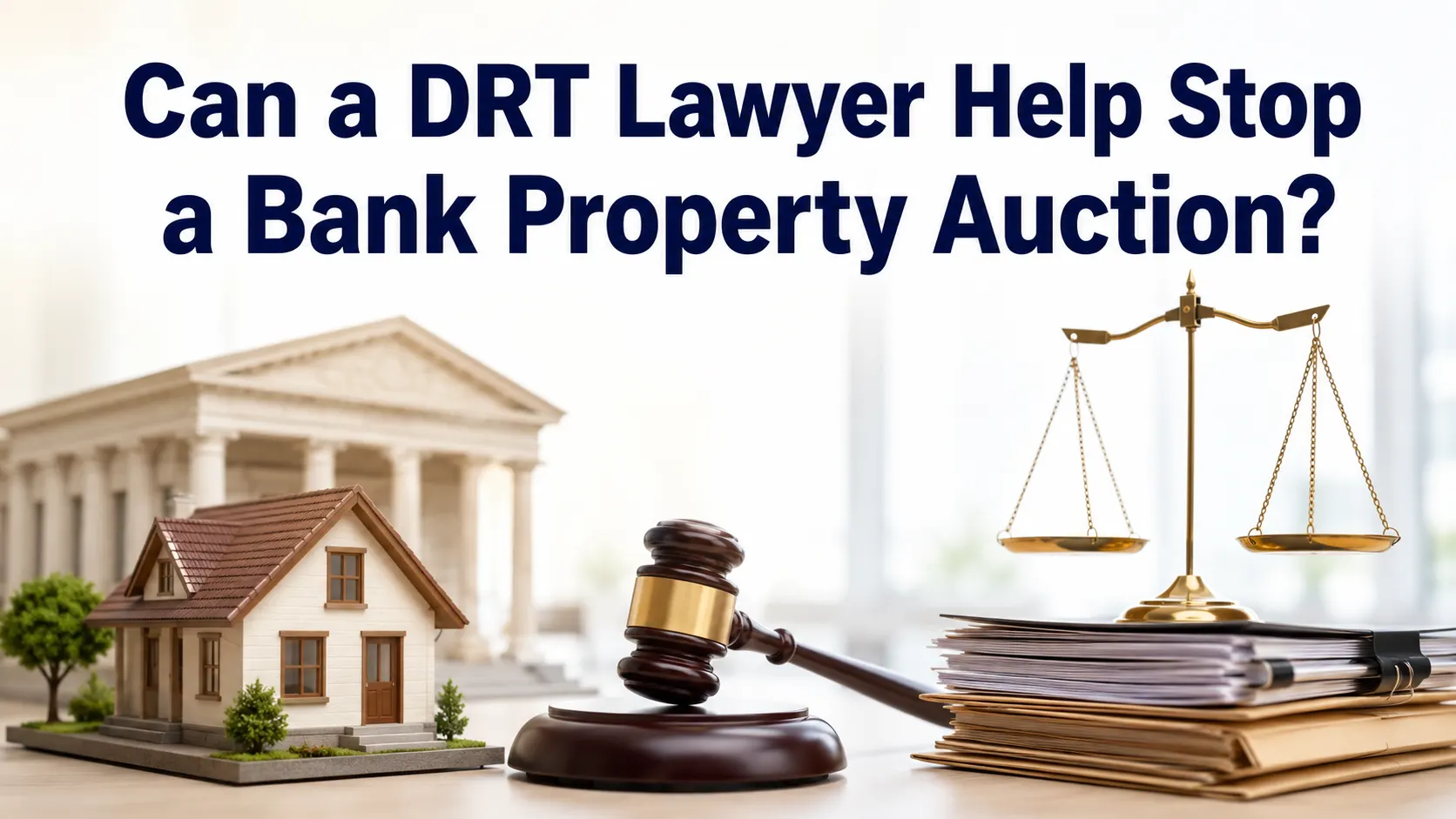 Can a DRT Lawyer Help Stop a Bank Property Auction?