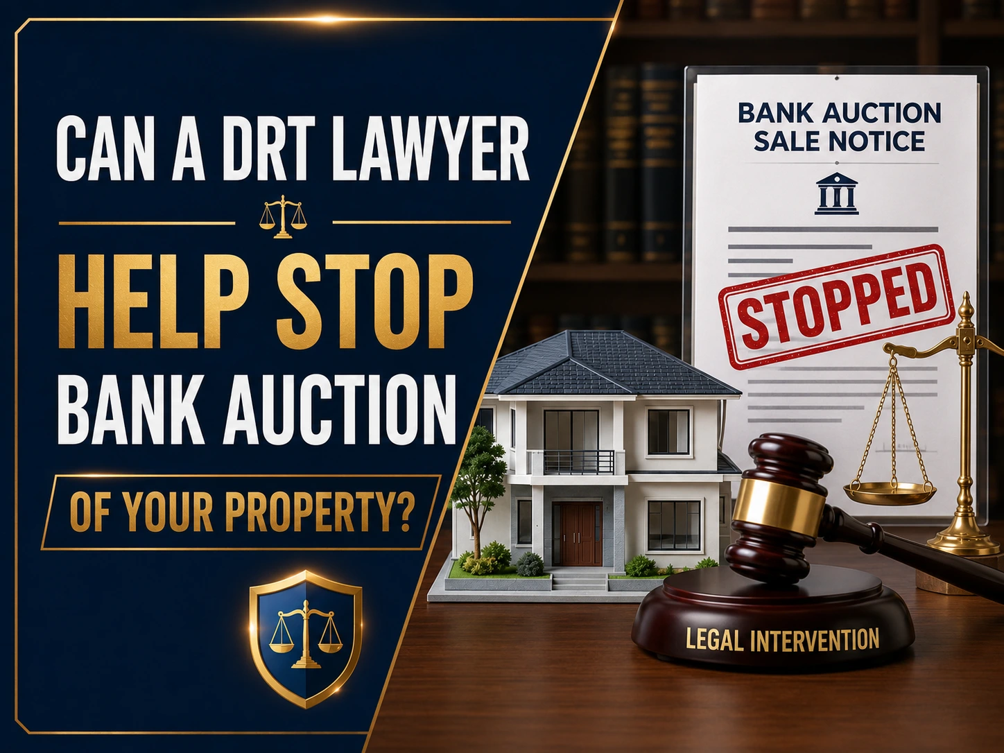 Can a DRT Lawyer Help Stop Bank Auction of Your Property?