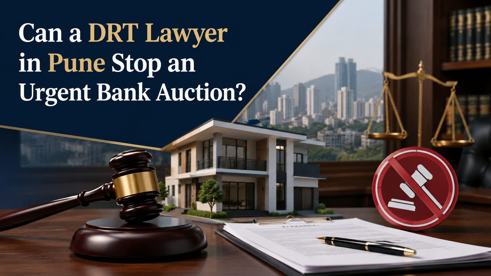 Can a DRT Lawyer in Pune Stop an Urgent Bank Auction?