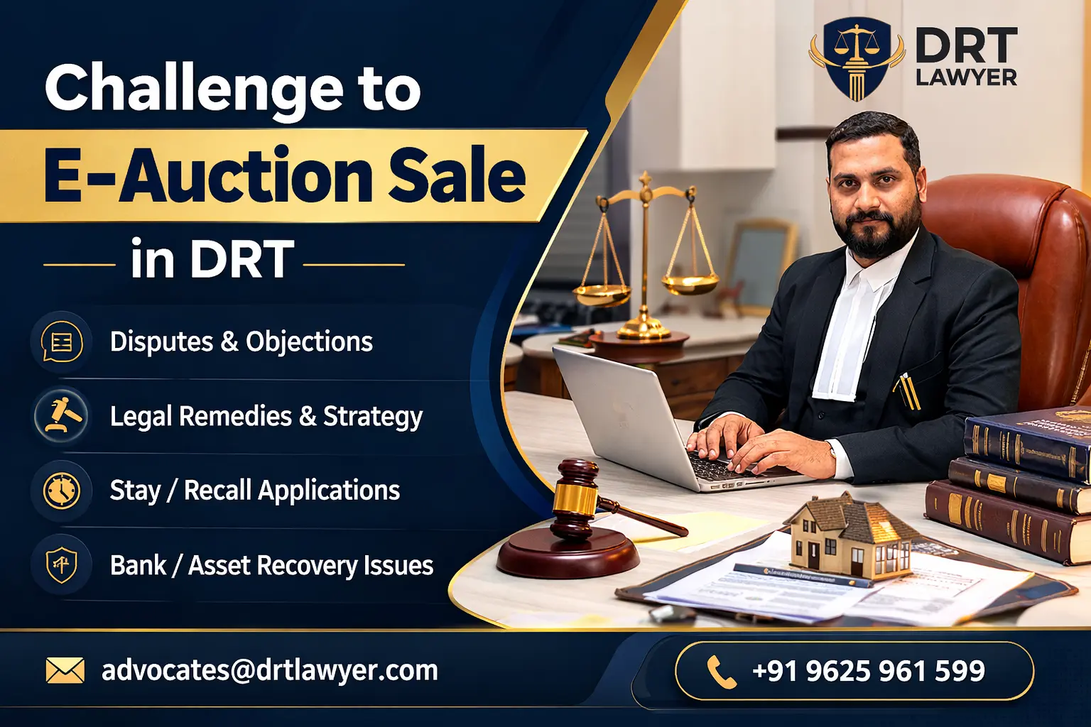 Challenge to E Auction Sale in DRT