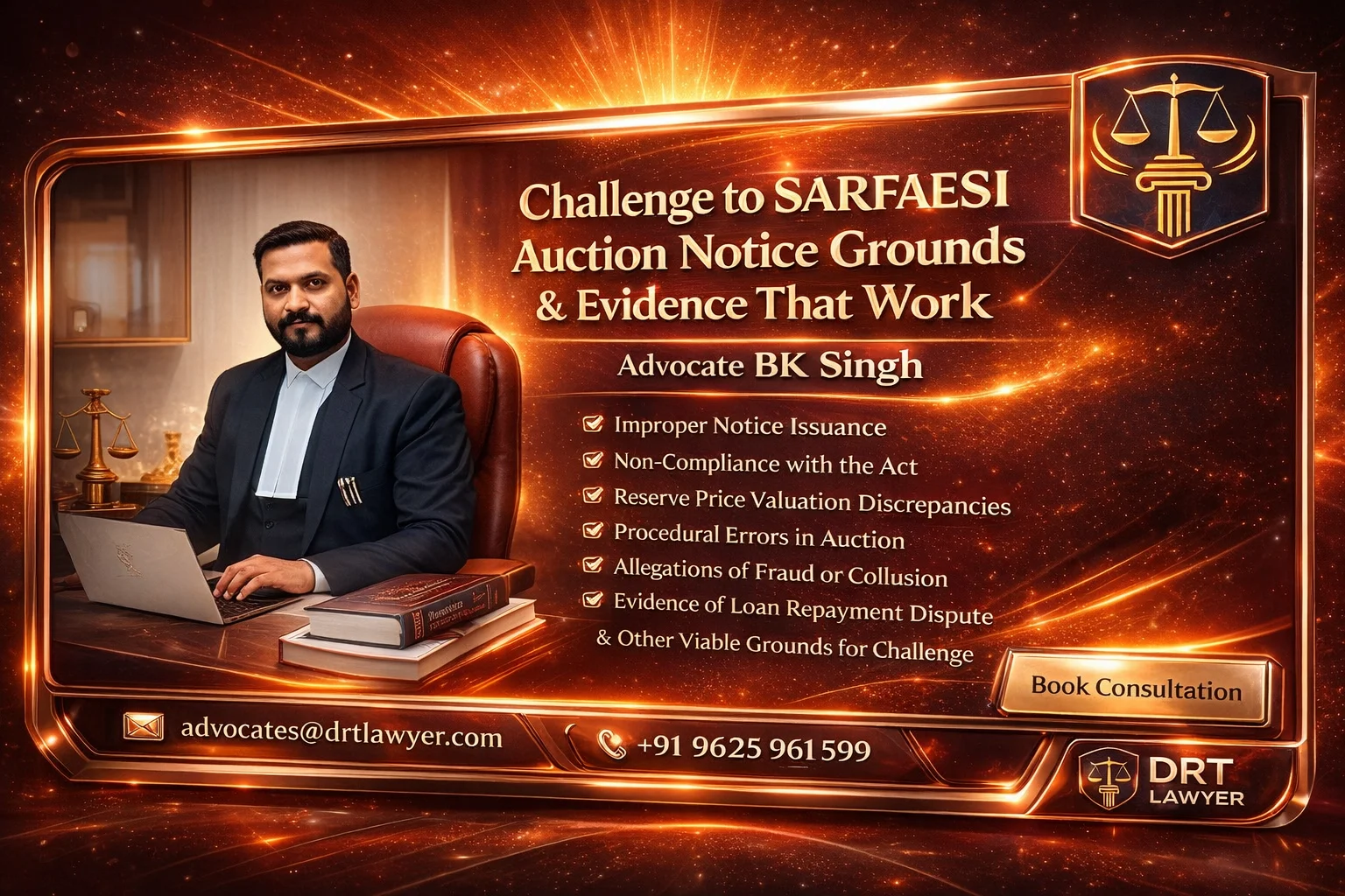 Challenge to SARFAESI Auction Notice Grounds and Evidence That Work
