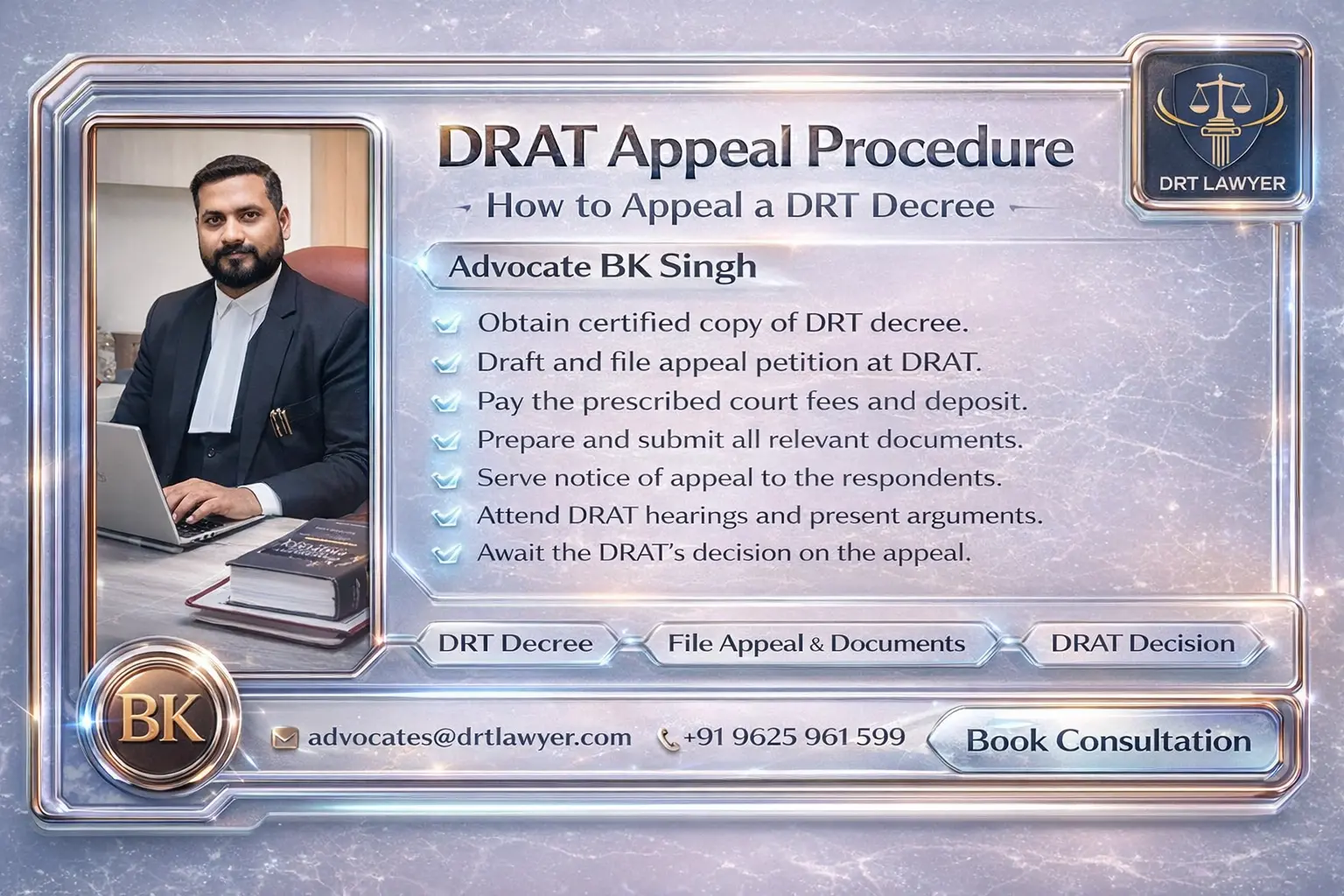 DRAT Appeal Procedure How to Appeal a DRT Decree