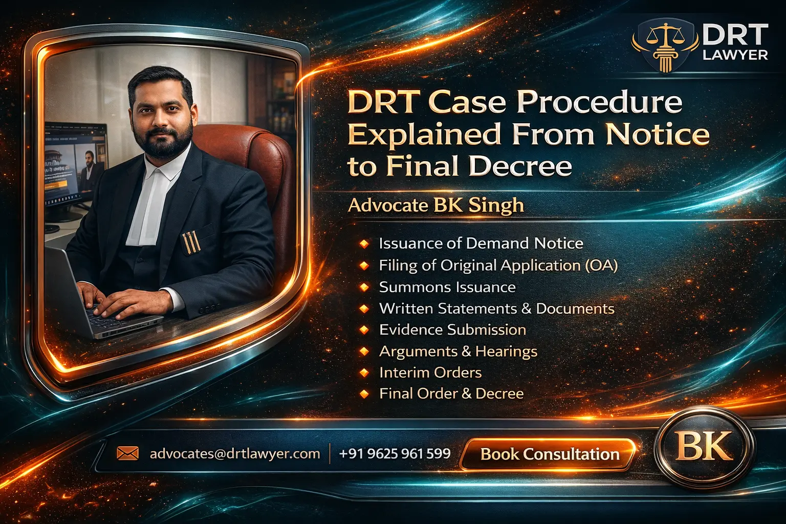 DRT Case Procedure Explained From Notice to Final Decree