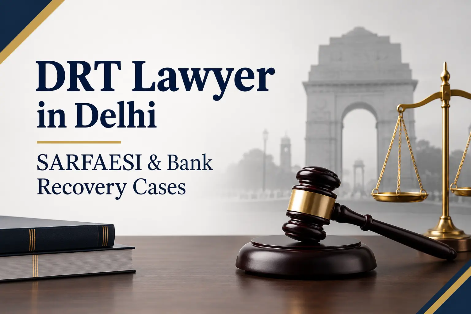 DRT Lawyer in Delhi for SARFAESI and Bank Recovery Cases