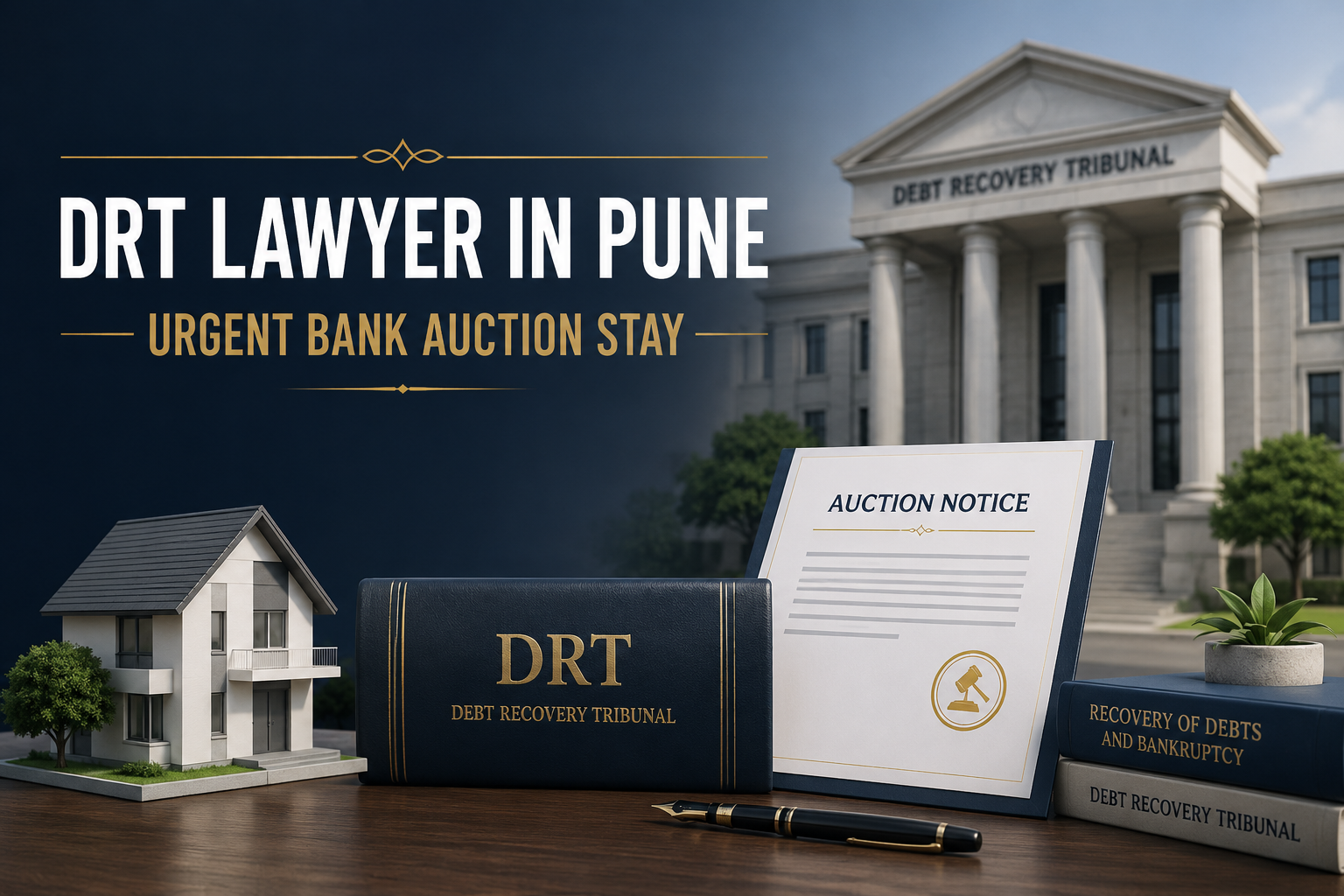 DRT Lawyer in Pune for Urgent Bank Auction Stay: What Can Borrowers Do?