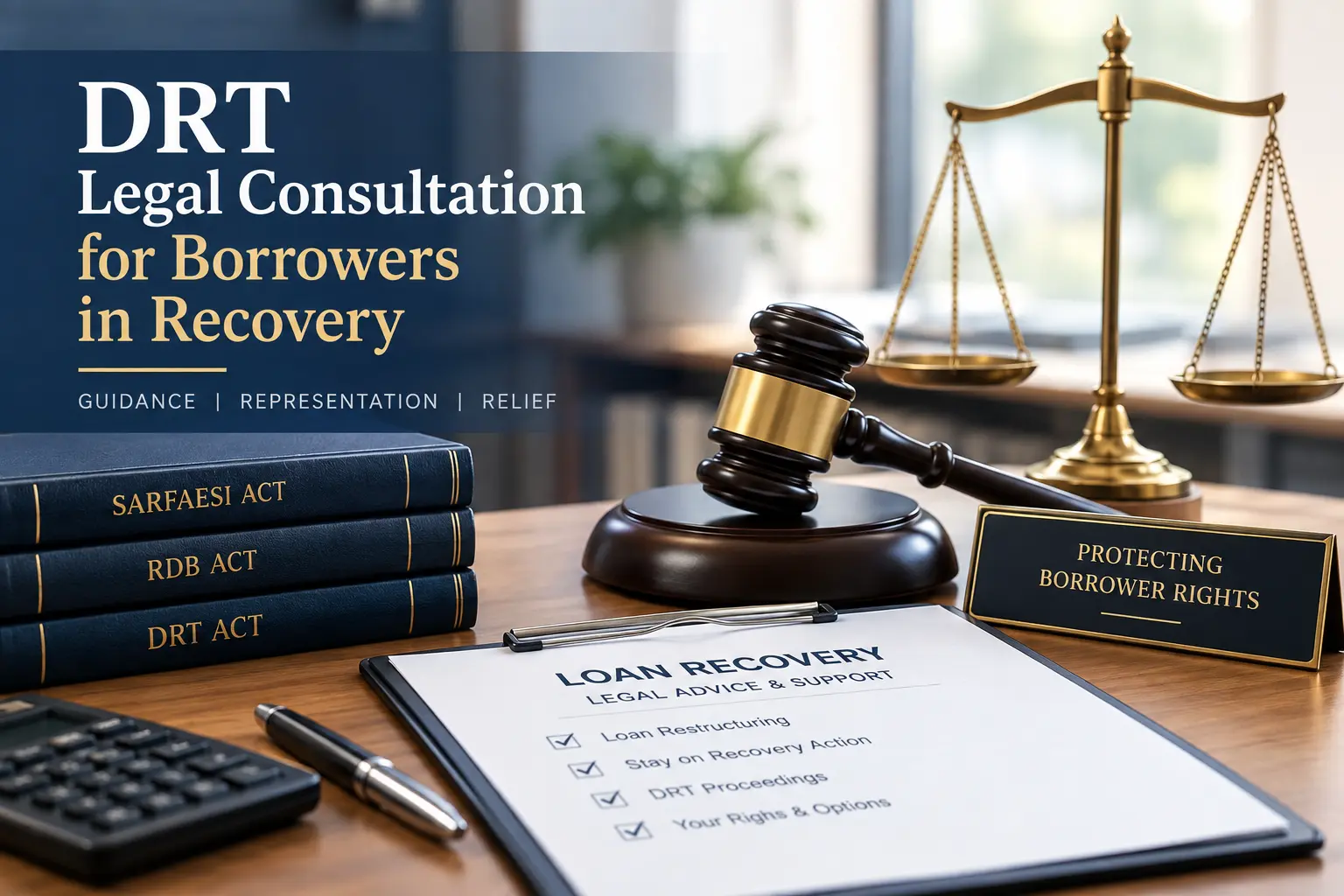 DRT Legal Consultation for Borrowers Facing Recovery Action