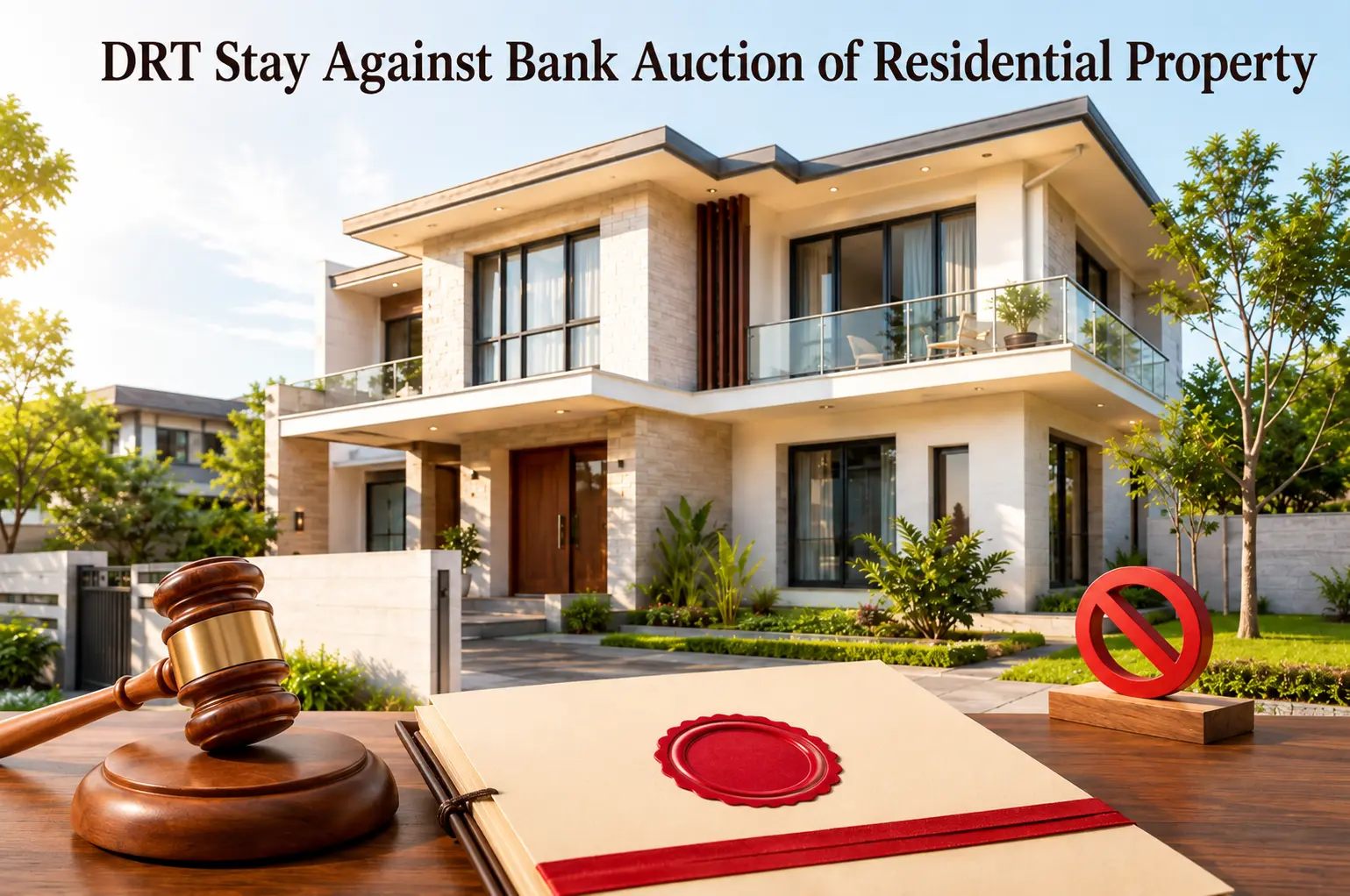DRT Stay Against Bank Auction of Residential Property