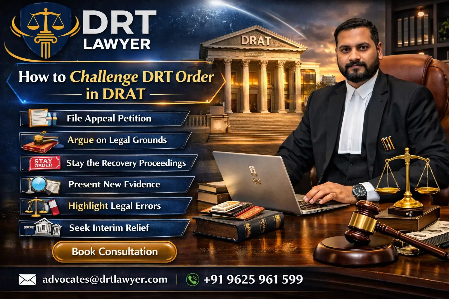 How to Challenge DRT Order in DRAT