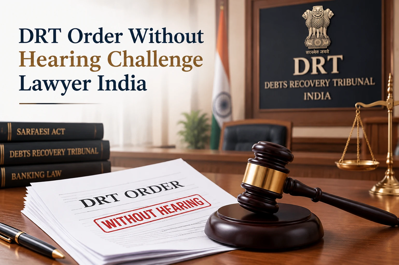 How to challenge DRT order passed without proper hearing