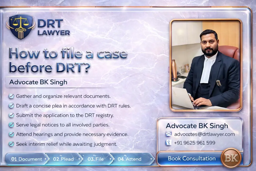 How to file a case before DRT?