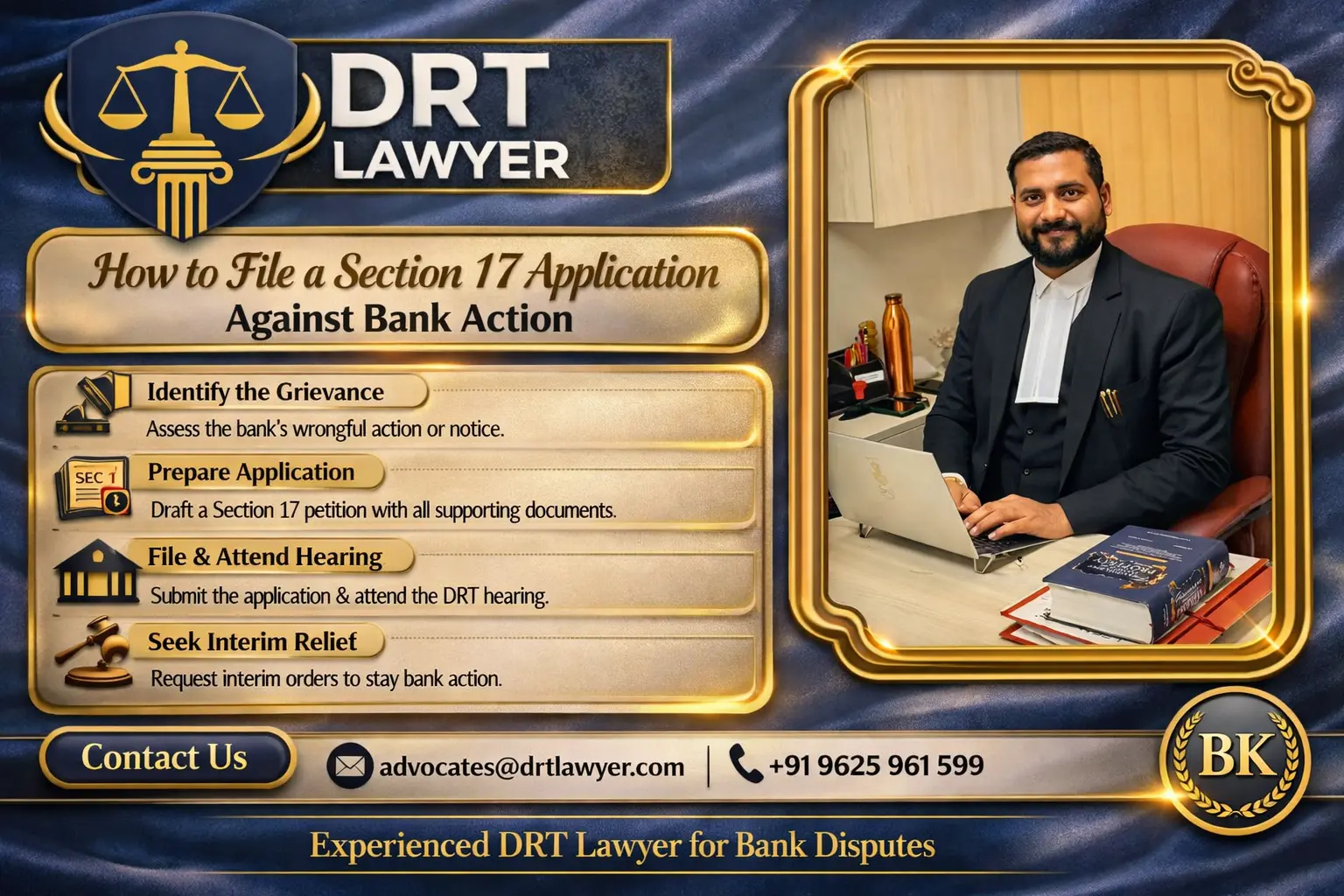 How to File a Section 17 Application Against Bank Action