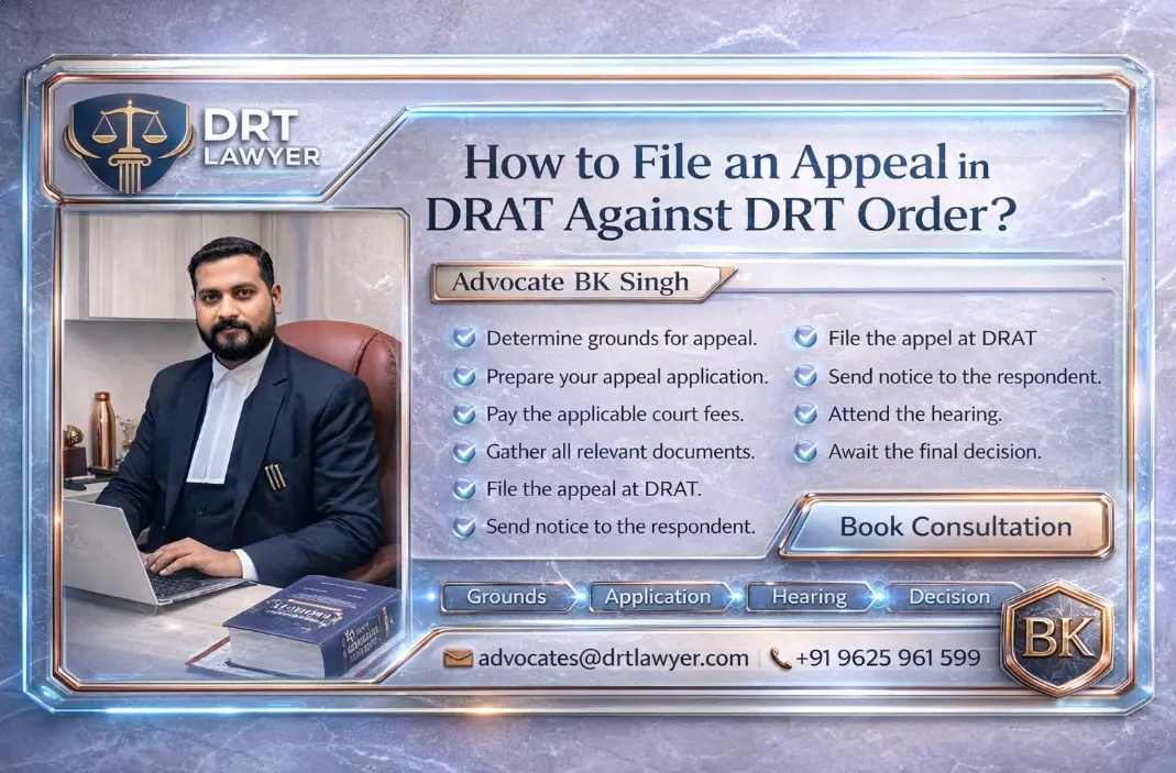 How to File an Appeal in DRAT Against DRT Order?