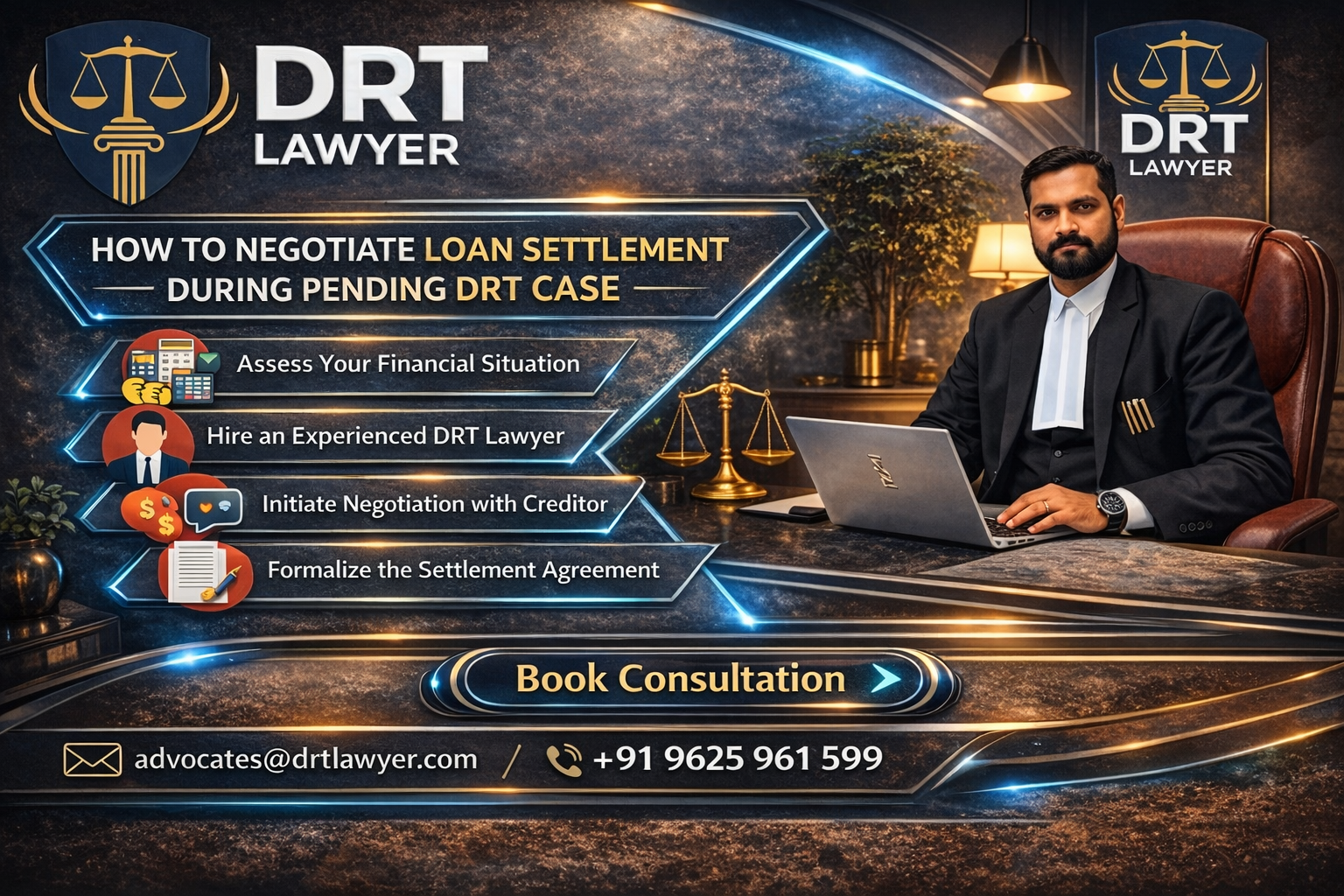 How to Negotiate Loan Settlement During Pending DRT Case