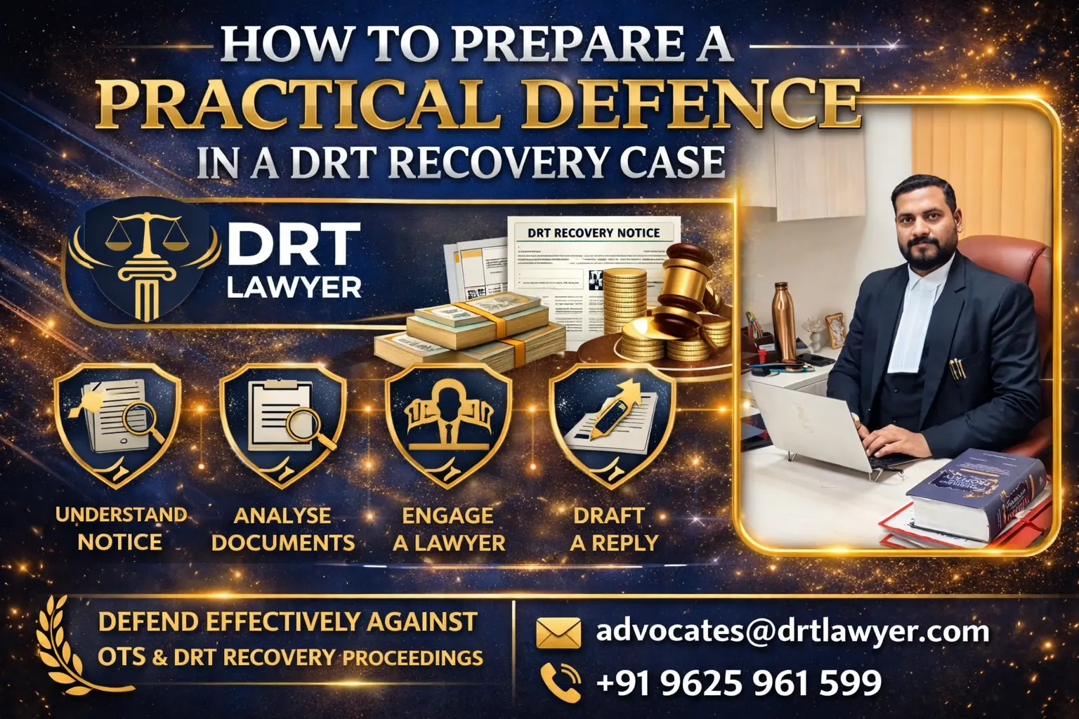 How to Prepare a Practical Defence in a DRT Recovery Case in India
