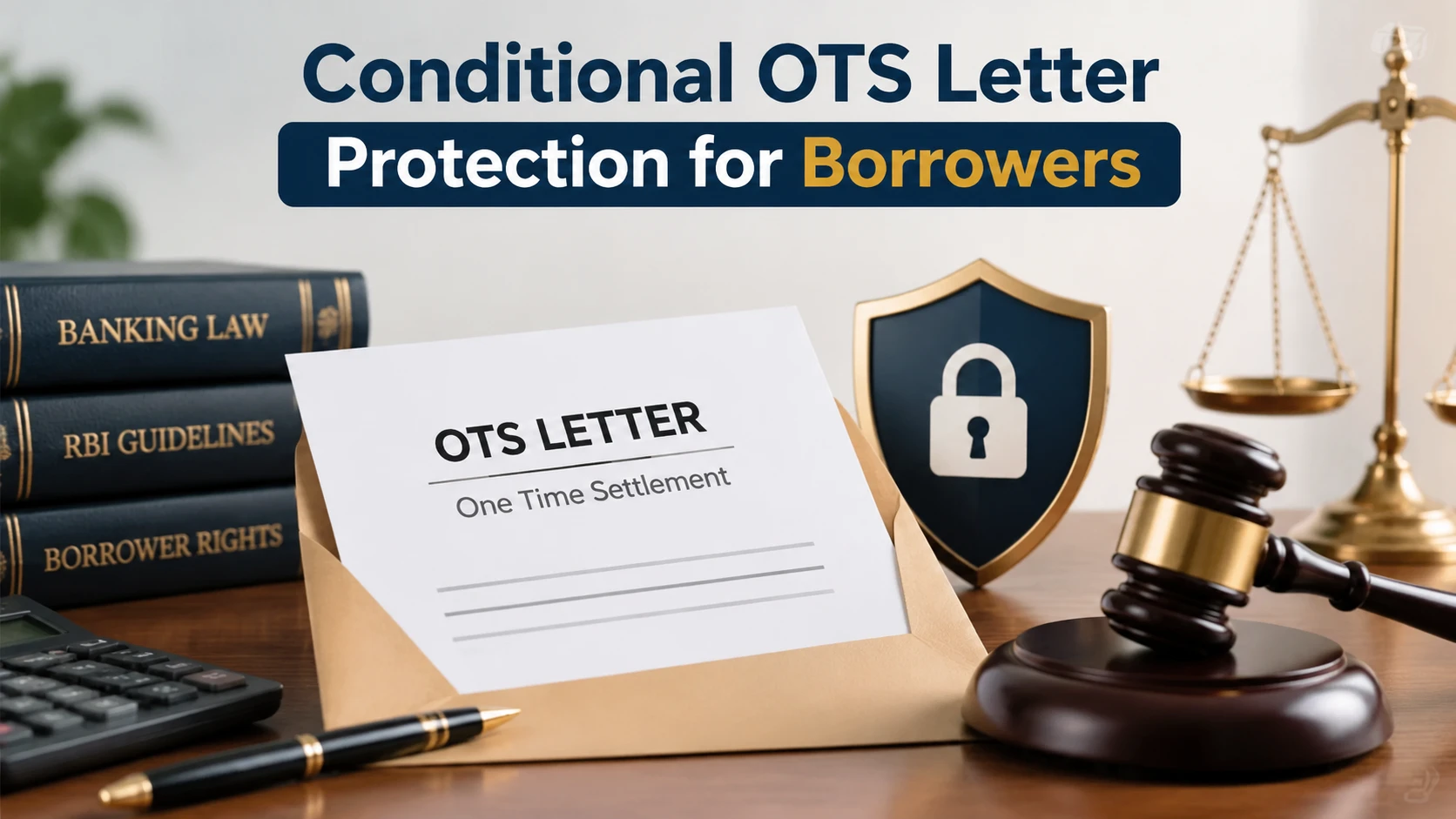 How to protect borrower after bank issues conditional OTS letter