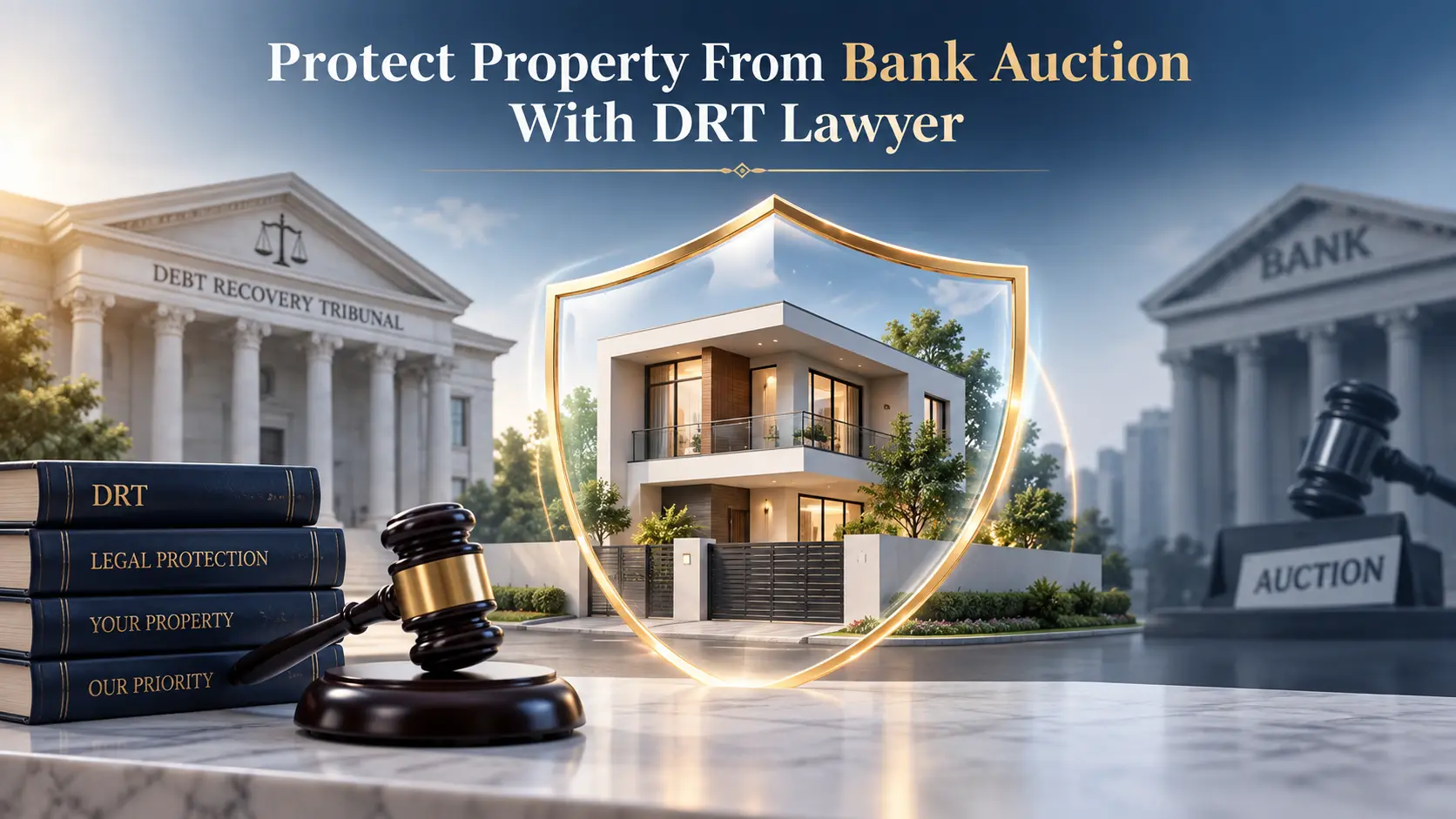 How to Protect Your Property From Bank Auction Through DRT Lawyer Support?