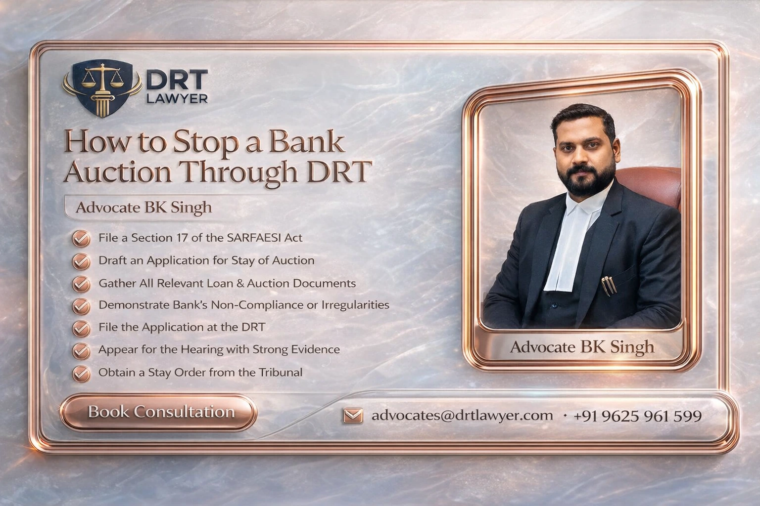 How to Stop a Bank Auction Through DRT