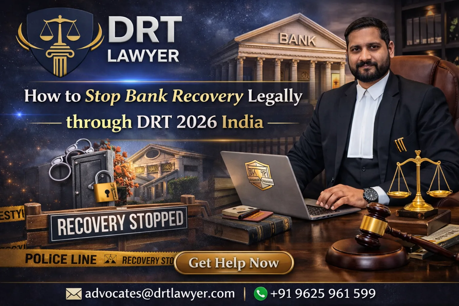 How to Stop Bank Recovery Legally Through DRT 2026 India