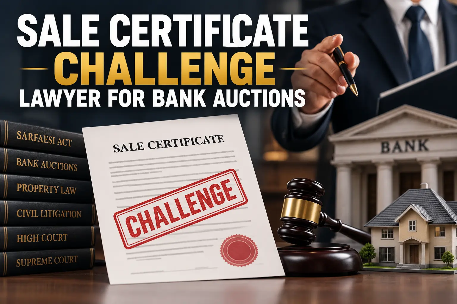 Sale Certificate Challenge Lawyer, Bank Auction Disputes