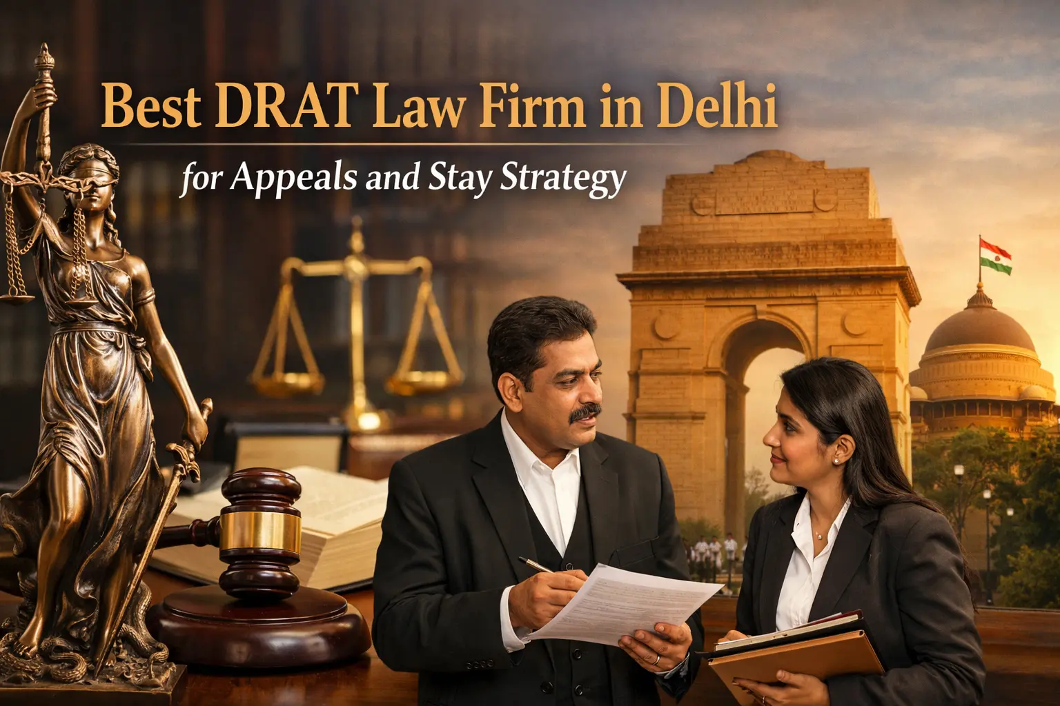 The best DRAT law firm in Delhi for stay and appeal strategy