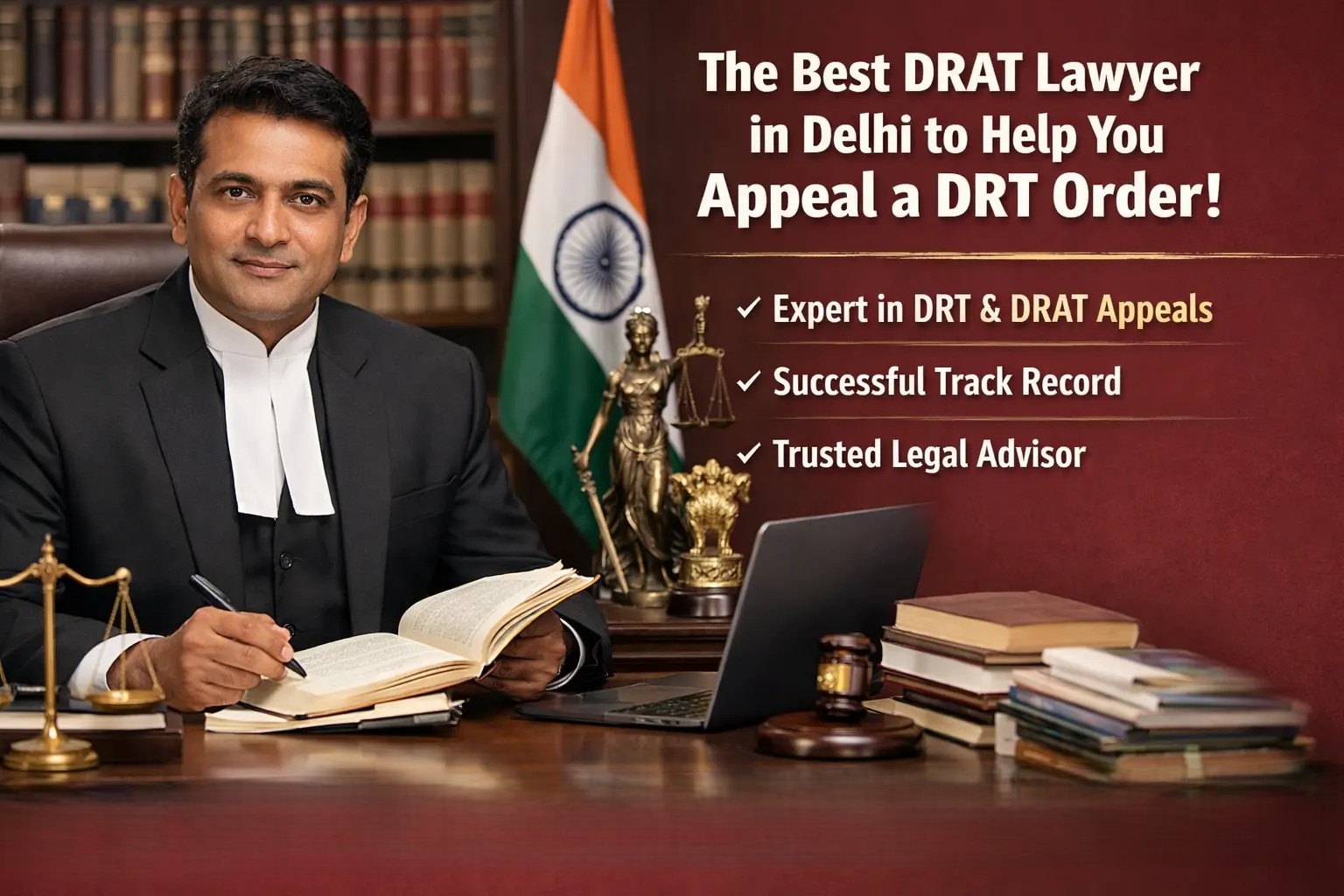 The best DRAT lawyer in Delhi to help you appeal a DRT order