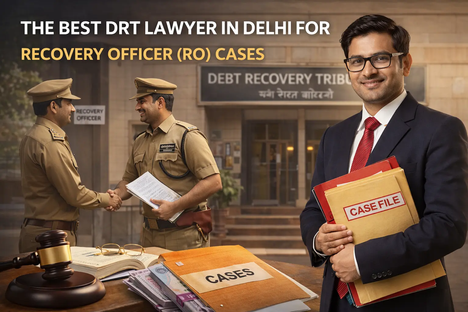 The best DRT lawyer in Delhi for Recovery Officer (RO) cases