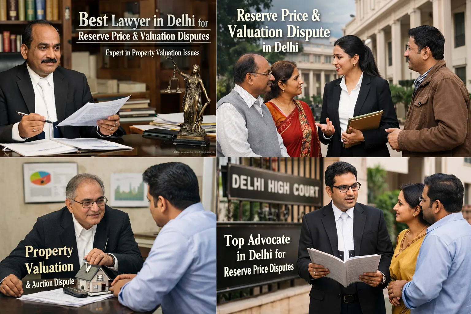 The Best Lawyer in Delhi for Disputes Over Reserve Price and Valuation