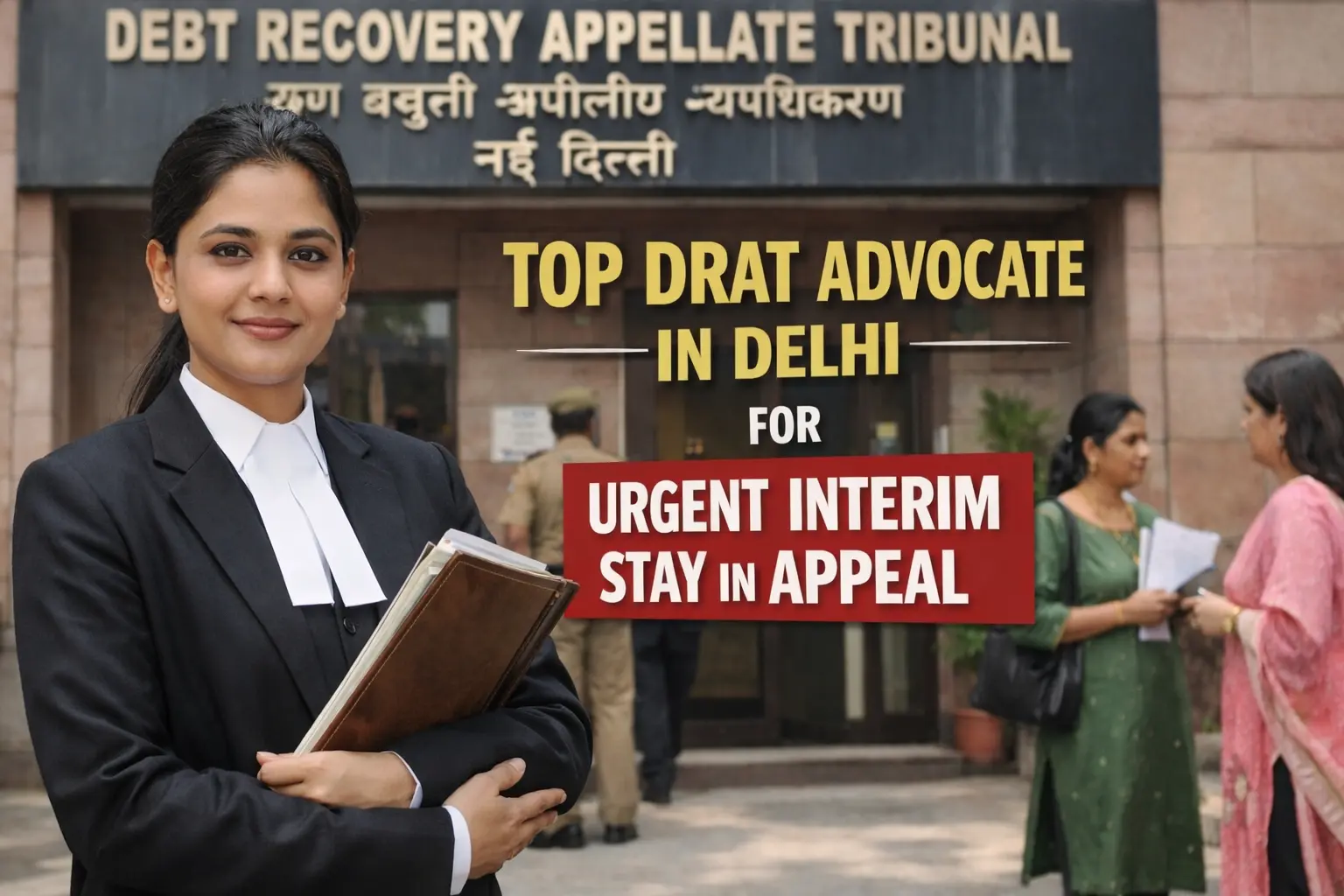 Top DRAT Lawyer in Delhi for Quick Interim Stay in Appeal