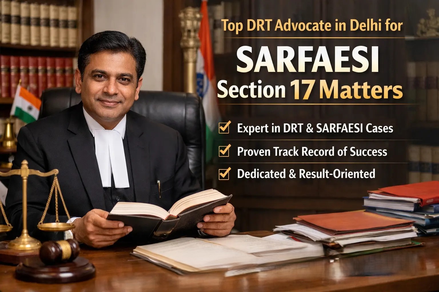 Top DRT Advocate in Delhi for SARFAESI Section 17 Matters