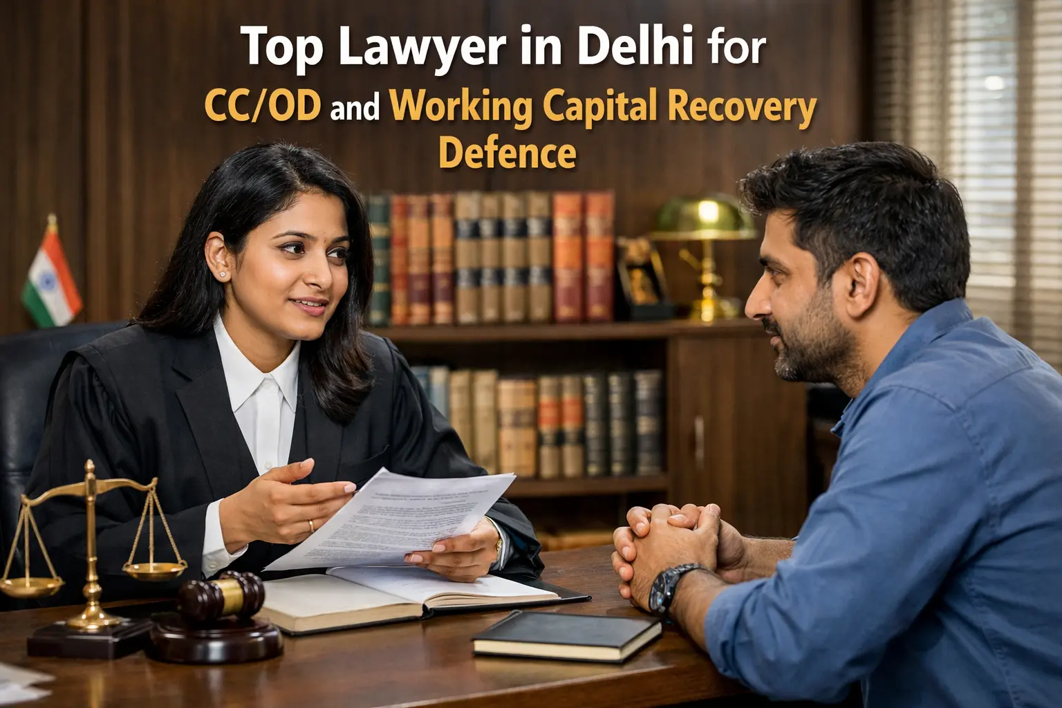 Top Lawyer in Delhi for CC OD and Working Capital Recovery Defence - BK Singh Advocate