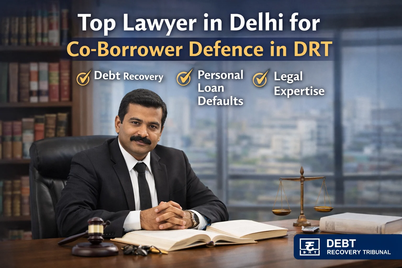 Top Lawyer in Delhi for Co-Borrower Defence in DRT