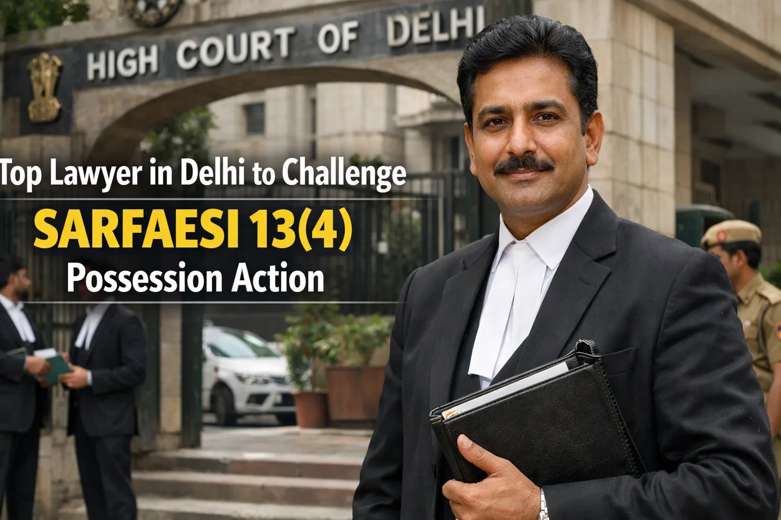 Top Lawyer in Delhi to Challenge SARFAESI 13(4) Possession Action