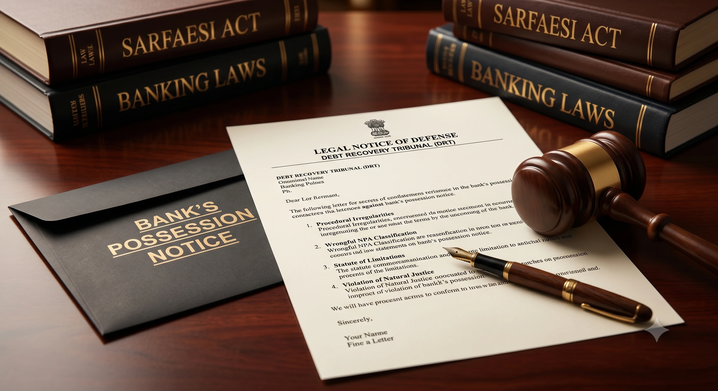 What Legal Defenses Can a DRT Lawyer Use to Challenge a Bank’s Possession Notice?