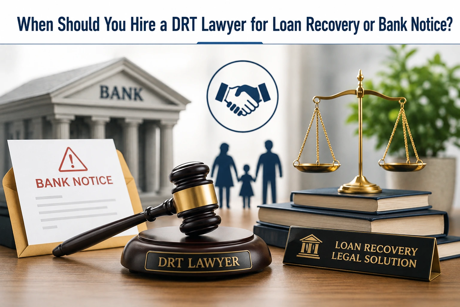 When To Hire A DRT Lawyer For Loan Recovery Or Bank Notice