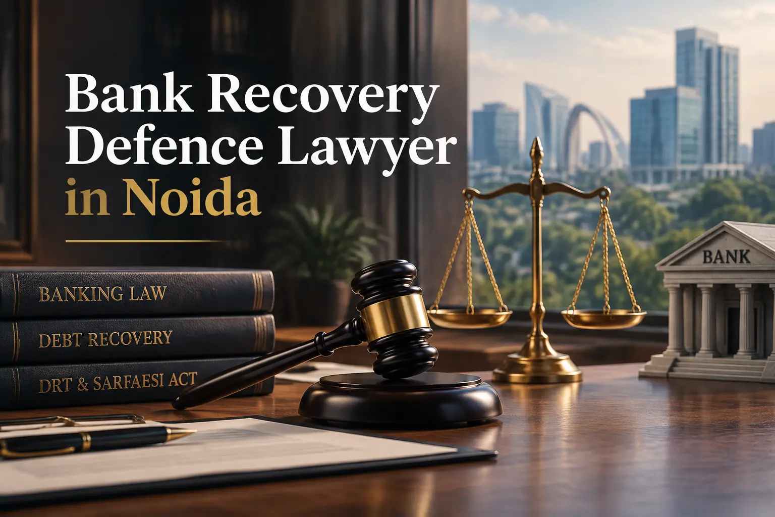 Why Do Borrowers Need a Bank Recovery Defence Lawyer in Noida?